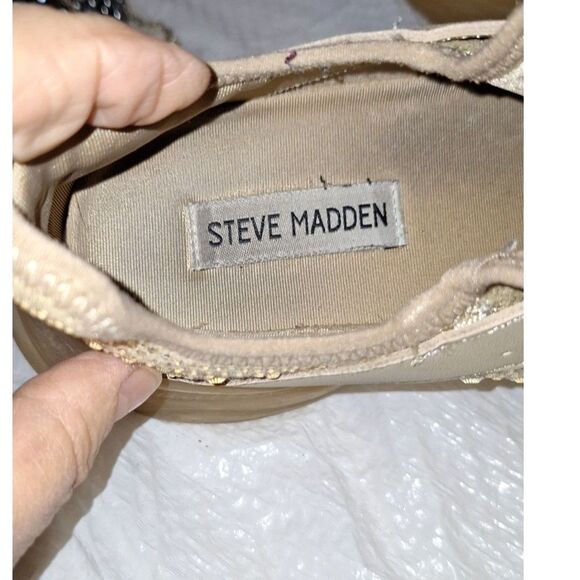 Steve Madden Women's Athletic Shoes Bling Walking Hiking Comfort Non-Slip 9.5M - Picture 6 of 11